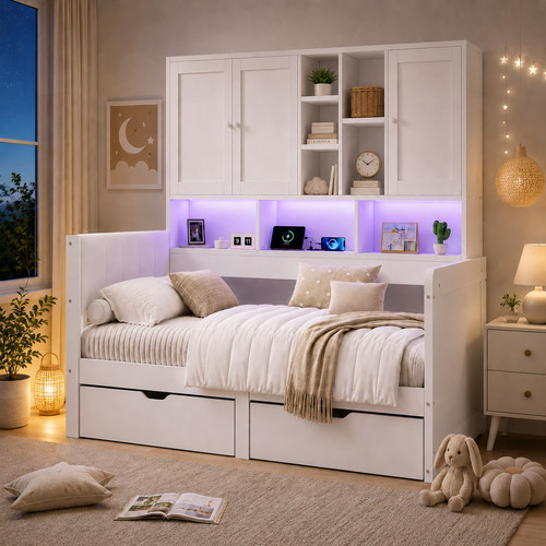 3ft single kids storage - 3ft, 90