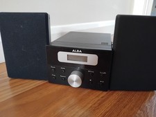 Alba Micro HiFi CD FM Radio 429/9570 LCD CD Micro System Black GWO