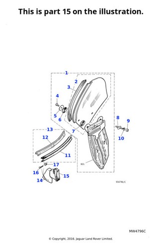 10x jaguar lokut nut xjsc - jaguar,