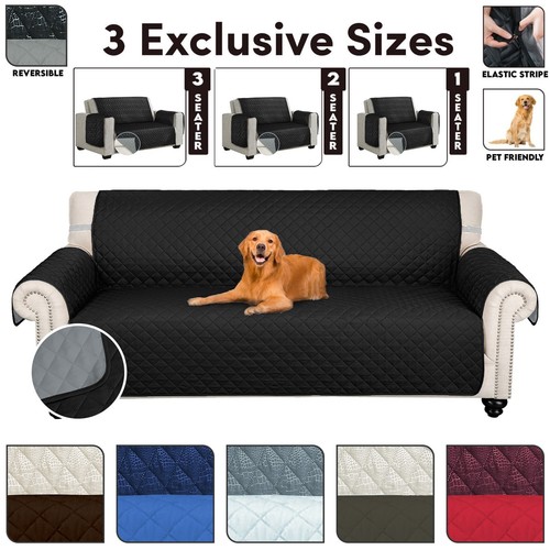 Quilted sofa slip - sofa, covers