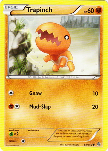Trapinch 160 common - -,