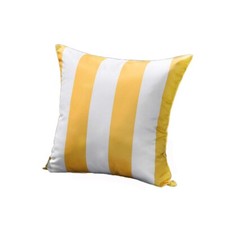 Outdoor Cushion Cover Waterproof Throw Pillow Case Colorful Striped Garden Sofa◈