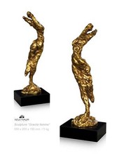 Sculpture abstract dancer in