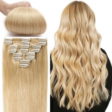 UK SALE Clip In 100% Real Remy