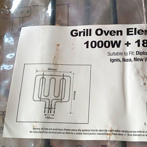Electrupart grill oven element - electrupart,