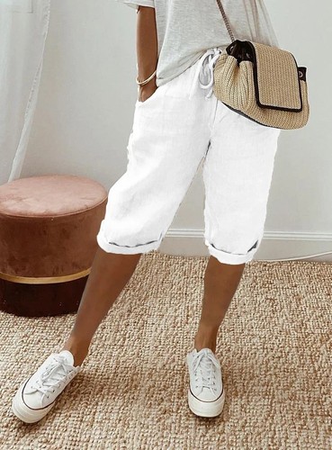 Ladies bermuda shorts solid - ladies,