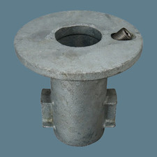 galvanised key clamp handrail