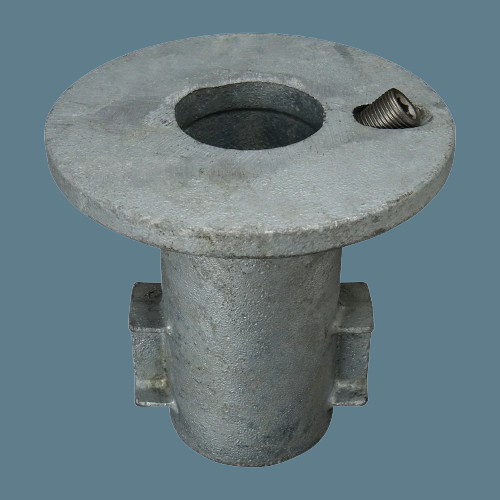 Galvanised key clamp handrail - key,