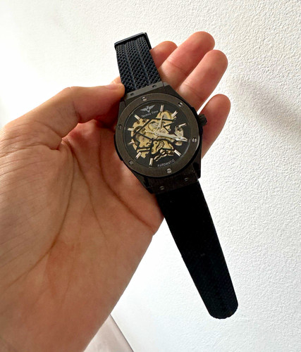 Automatic skeleton dial black - automatic,