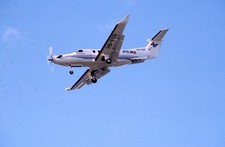 Kodachrome Slides HB-FOB Pilatus PC-12 Pilatus Aircraft Farnborough 1994 (B26)