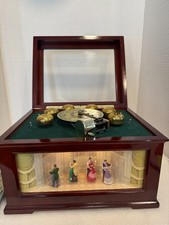 2001 Mr. Christmas Gold Label Collection Animated Bell Symphonium With 10 Discs