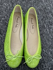 Womens French Sole Lime Green
