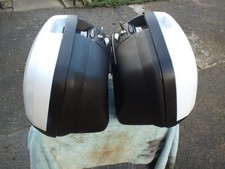 Givi V35 panniers in white