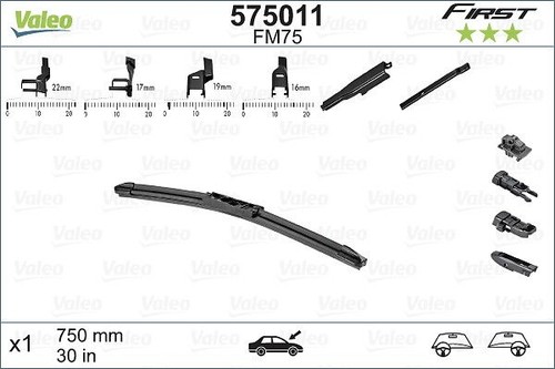 Valeo driver side wiper blades - driver,