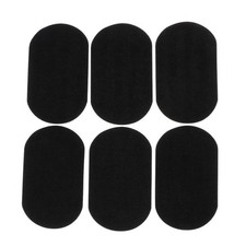 6pcs Oval Shape Leather Elbow