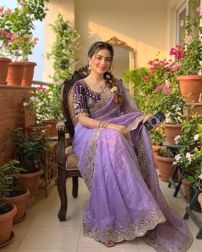 Indian saree wedding designer - saree,