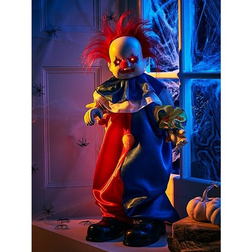 Halloween animated clown new - halloween,