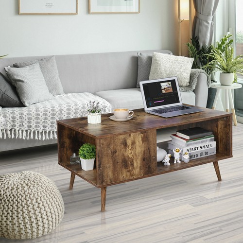Retro coffee table rectangular - coffee,