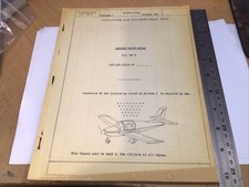 USED Moraine-Saulnier MS880B Flight Manual 1962 English