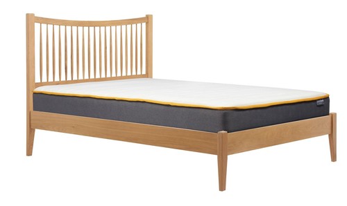 Solid real oak - solid, bed