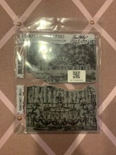 Tim Holtz Cling Rubber Stamps - Renaissance CMS415 Sealed