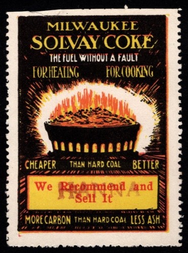 Vintage poster stamp - us,