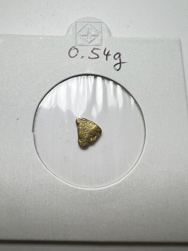 Gold nugget hand panned from - nugget,
