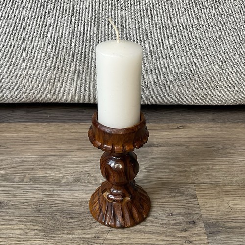 Vintage rustic hand carved - hand,