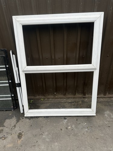White upvc window top opening - upvc,
