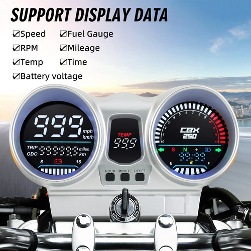 Lcd motorcycle digital - lcd,