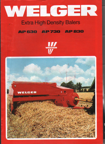 Welger 630 730 ap 830 - ap,