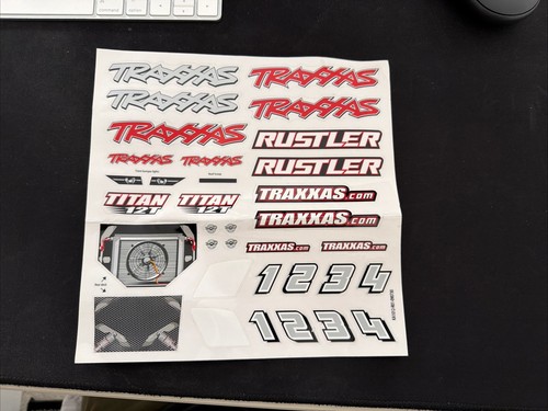 Traxxas sticker set rustler - ,