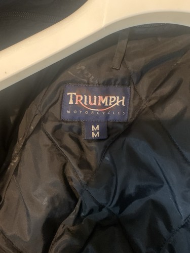 Triumph motorcycle jacket - motorcycle,
