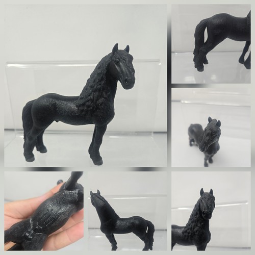 Schleich fresian stallion - fresian,
