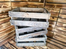 Collectable Authentic 1930s French Vintage Wooden Wine Champagne Box Rack Crates