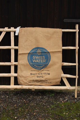 Hessian coffee sack swiss - coffee,