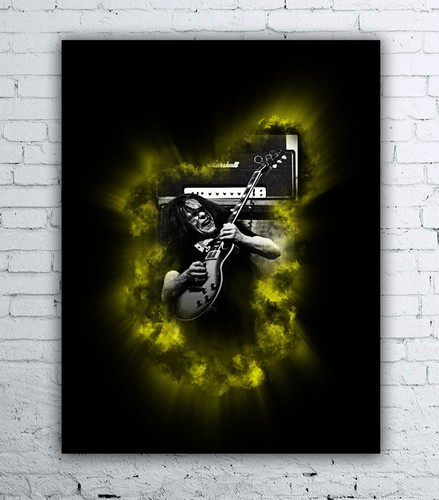 Paul kossoff poster canvas - poster,