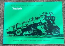 Tenshodo 1976 Catalogue American Trains H0 Model Railroad Equipment (A01)