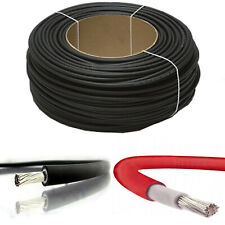 Quality Solar Panel PV Cable DC Rated 4mm² 6mm² - Double Insulated Red/Black