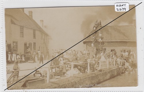 East meon hampshire 1910 - meon, fire