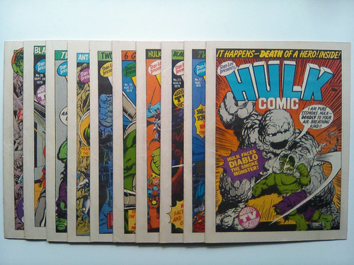 1979 marvel hulk comic - hulk,