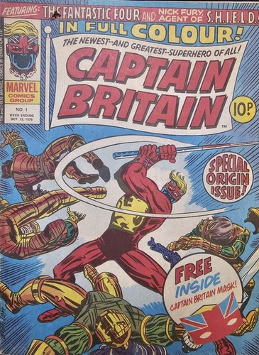 Captain britain marvel - britain,