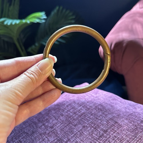 Vintage copper bull - bull, ring