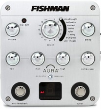 FISHMAN Aura Spectrum DI Acoustic DI Preamplifier 128 sound images registered