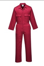Portwest S999 Boiler Suit Red