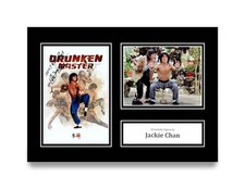Jackie Chan Hand Signed A4