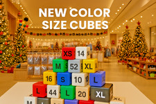 50 NEW COLOR SIZE CUBES FOR