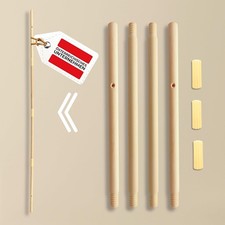 Teepee Tent Pole [Pack of 1] Replacement Pole 172 cm for Teepee Tent (Screwable