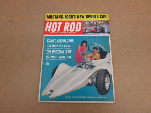 Hot rod magazine may - rod, 1964