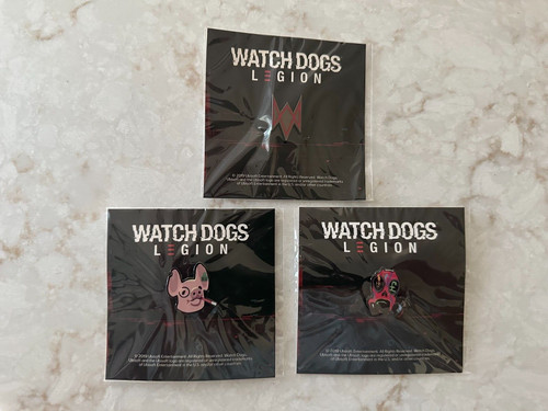 Watch dogs legion 2019 pin - watch,